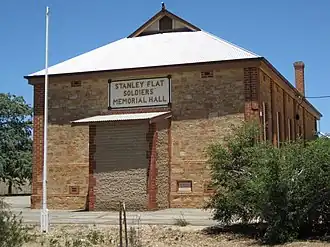 Stanley Flat Soldiers' Memorial Hall