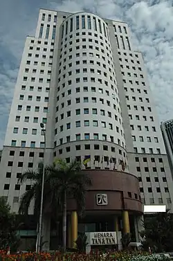 Building hosting the Embassy in Kuala Lumpur