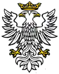 Badge of the Mercian Brigade (1948–64) and current badge of the Mercian Regiment reformed in 2007[40]