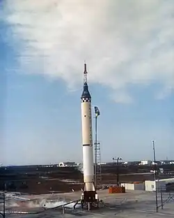 MR-1 at the moment of ignition