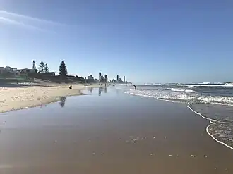 Mermaid Beach, looking North