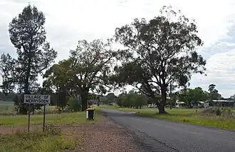 Entering Merrygoen, 2017