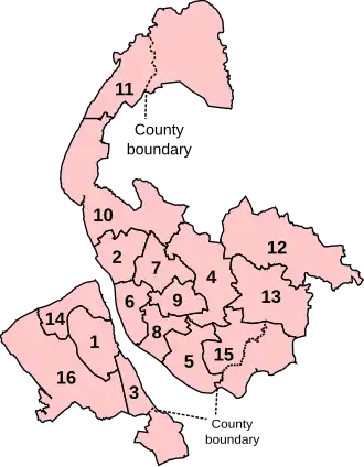 Parliamentary constituencies in Merseyside (2024-present)