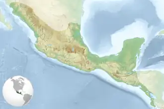 Teotihuacan is located in Mesoamerica