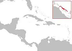 Map of range