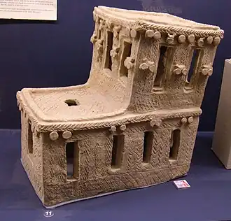 Terracotta model of a house from Babylon, 2600 BC