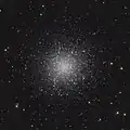 M13 in near infrared and visible light
