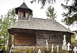 Wooden church in Mesteacăn