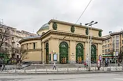 Narvskaya Station Surface Vestibule
