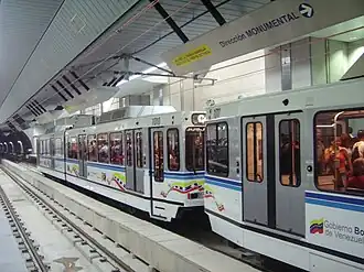 Coupled Siemens vehicles