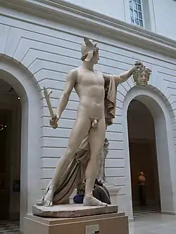 The marble sculpture by Antonio Canova (Metropolitan Museum of Art, New York), c. 1804–1806