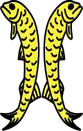 Barbels addorsed or