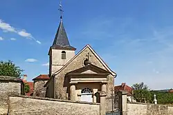 The church in Meulson