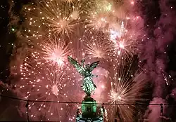 Image 15Fireworks in Mexico City for New Year's Day. (from Culture of Mexico)