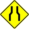 SP-20: Symmetrical road narrows