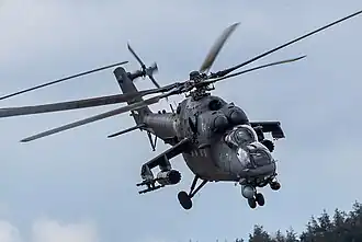 Mi-35 attack helicopter