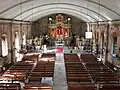Church interior in 2022