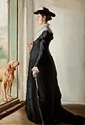 The 1883 study for the work (Michael og Anna Anchers Hus