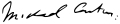 The Lord Ramsey of Canterbury's signature