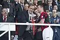 UEFA President Michel Platini at the 2014 Rock Cup presentation