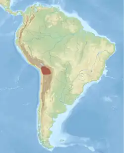 Map of range