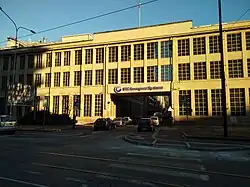 Microtecnica building in the city of Turin in Italy