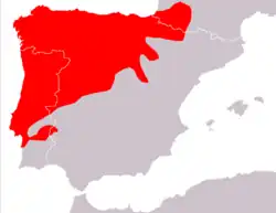 Map of range