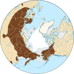Map of range