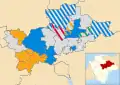 2003 results map