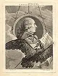 Charles at the Tuileries on 1 December 1783.
