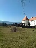 Szekler gates exhibition near the castle