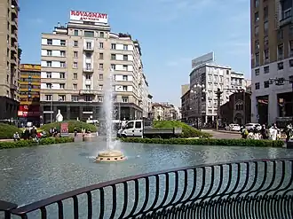 Piazza San Babila in 2010