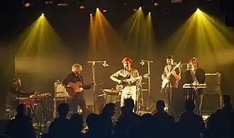 Mild High Club performing in 2016