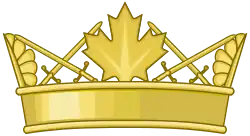 Loyalist military coronet (Canadian)