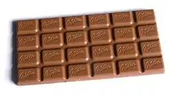 milk chocolate bar