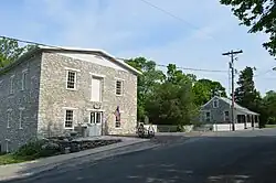 Western side of Mill Street at the Franklin Street intersection