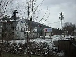 The former Purina Mill and feed store on the western edge of Knoxville, January 2008