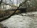 Millstone River near the eastern border of Hillsborough Township (Somerset County).