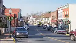 Federal Street in Milton in 2006