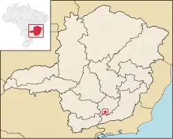 Location in Minas Gerais
