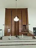Minbar of King Faisal Mosque in Sharjah