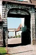 Ancient entrance to the old farm