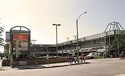 Example of a mini-mall in Los Angeles, California