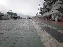 Minsk carrier flight deck