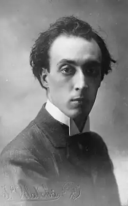 Portrait of Llobet in 1916