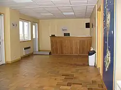 Check-in Desk at the Miquelon Airport