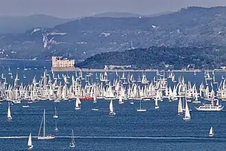 The Barcolana regatta in Trieste, Italy, was named "the greatest sailing race" by the Guinness World Record for its 2,689 boats and over 16,000 sailors on the starting line.[264]