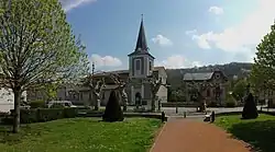 The church in Miramont-de-Comminges