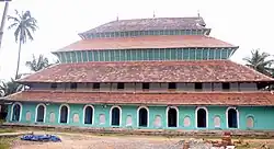 The mosque in 2010, during repairs