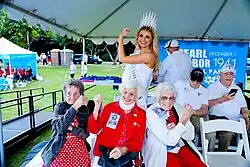 2022 – Lily K. Donaldson, at the 2022 Pearl Harbor Memorial Parade